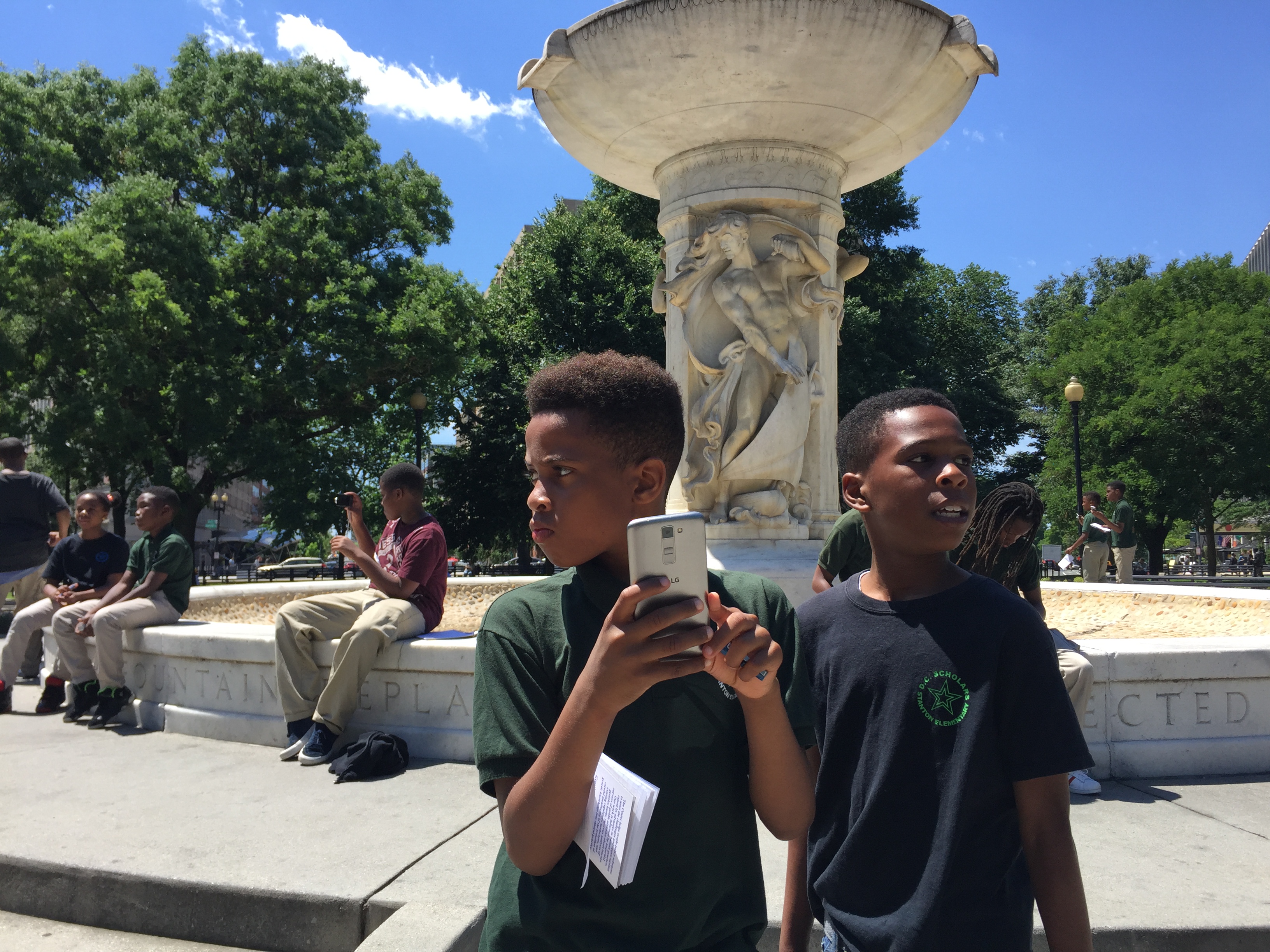 Walk Like a Journalist with Stanton Elementary Pulitzer Center