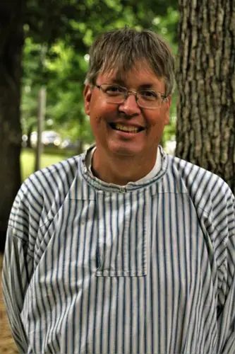 Todd DeDecker, Administrator for the Bishop Hill Heritage Association. Image by Bishop Hill Heritage Association. United States, 2020. 