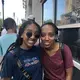 Naomi Bergena (left) and her friend are both first generation Ethiopian-Americans who came to support Abiy on July 28. The recent changes in Ethiopia have inspired her to become more engaged with her Ethiopian identity. Image by Claire Potter. United States, 2018. 