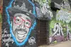 Graffiti in Humboldt Park on the West Side of Chicago where Latin and black gangs control the streets.  Image by Rieke Havertz. Chicago, 2013.