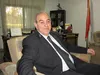 Former Iraqi prime minister Ayad Allawi. Iraq, 2011.