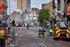 Clean up after a riot in Croydon. Image by George Rex, Flickr. England, 2011.
