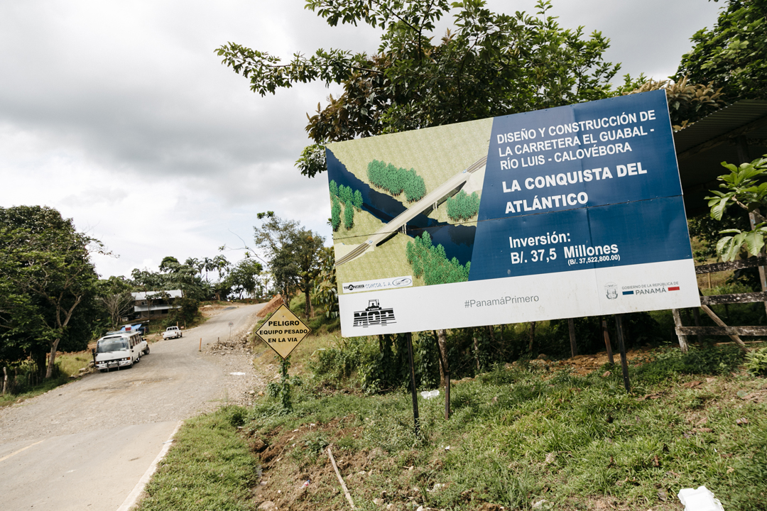 It all started with the name, “The Atlantic Conquest.” Who could think of naming a project to build a road through indigenous territory that way in the 21st century? Image by Raphael Salazar. Panama, 2017. It all started with the name, “The Atlantic Conquest.” Who could think of naming a project to build a road through indigenous territory that way in the 21st century? Image by Raphael Salazar. Panama, 2017.