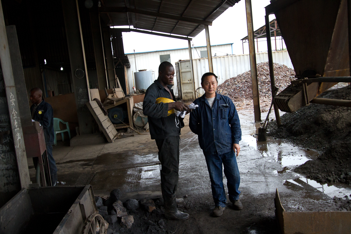 Chinese state-owned enterprises are making deep, long-term investments in Congo's extractive industries. Image by Jacob Kushner. Congo, 2013. Media file: img_1167.jpg