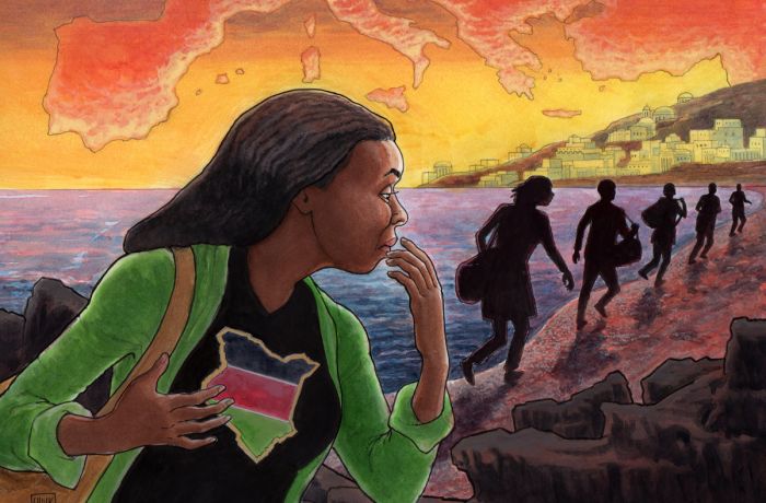 Illustration by Chuck Todd / Global Press Journal. Illustration by Chuck Todd / Global Press Journal.
