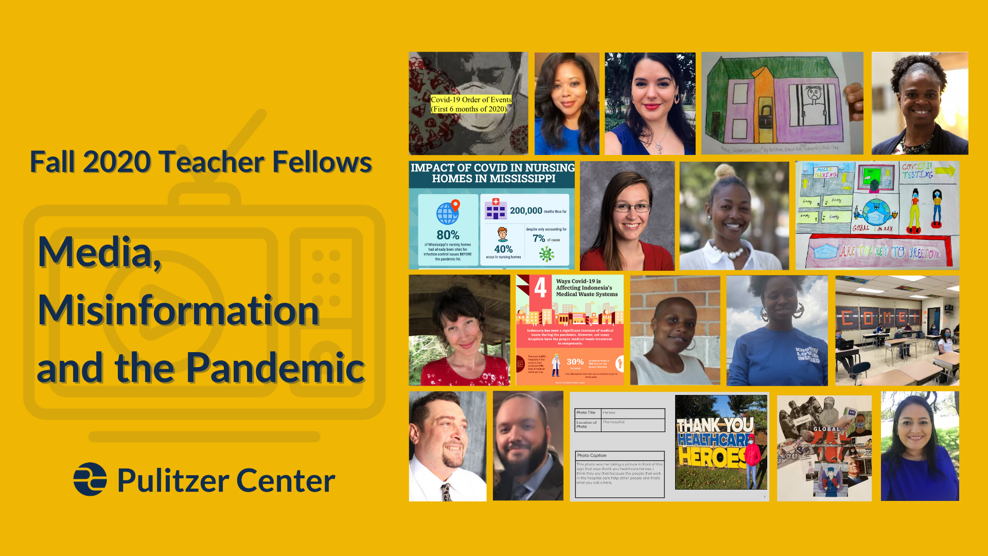 Congrats to the "Media, Misinformation, and the Pandemic" Teacher Fellows! Graphic by Amanda Nyakela Nyang'oro Media file: 3.png