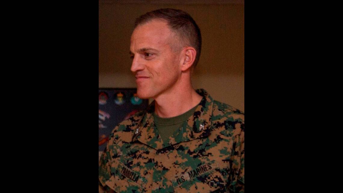 U.S. Marine Corps Col. Keith A. Parrella at Camp Lejeune. Image courtesy of Marine Corps. USA, 2018. U.S. Marine Corps Col. Keith A. Parrella at Camp Lejeune. Image courtesy of Marine Corps. USA, 2018.