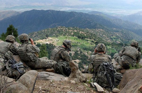 Scouts pull overwatch in Kunar Province. Image by Staff Sgt. Brandon Aird, courtesy of Wikicommons. Afghanistan, 2006. Scouts pull overwatch in Kunar Province. Image by Staff Sgt. Brandon Aird, courtesy of Wikicommons. Afghanistan, 2006.