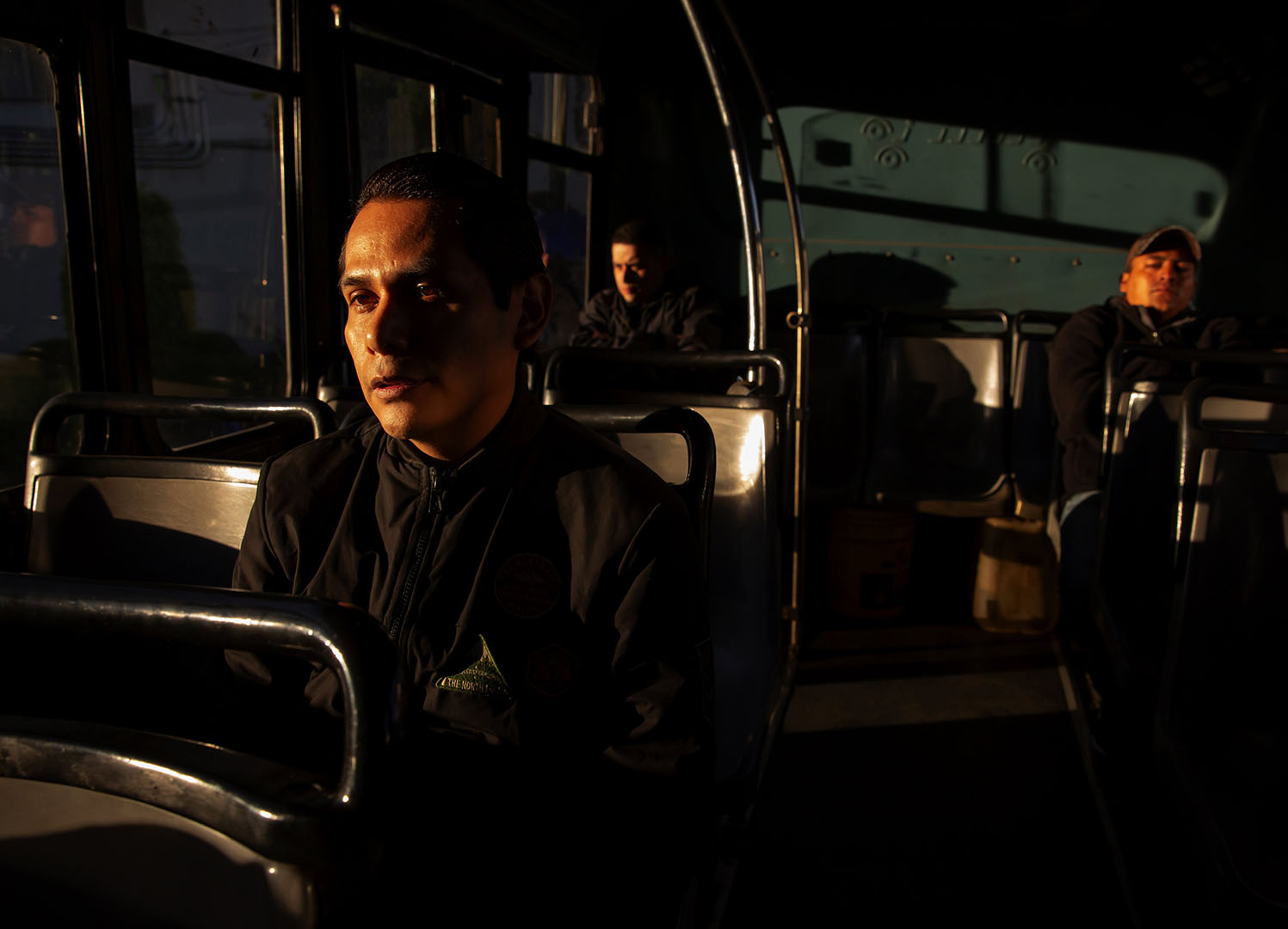 Orlando Mendoza traveled hours by bus and train to attend classes at Hola Code, a software bootcamp in Mexico City. Today, he’s working at building a new life for himself with a job in information technology. Image by Erika Schultz. Mexico, 2019. Orlando Mendoza traveled hours by bus and train to attend classes at Hola Code, a software bootcamp in Mexico City. Today, he’s working at building a new life for himself with a job in information technology. Image by Erika Schultz. Mexico, 2019.