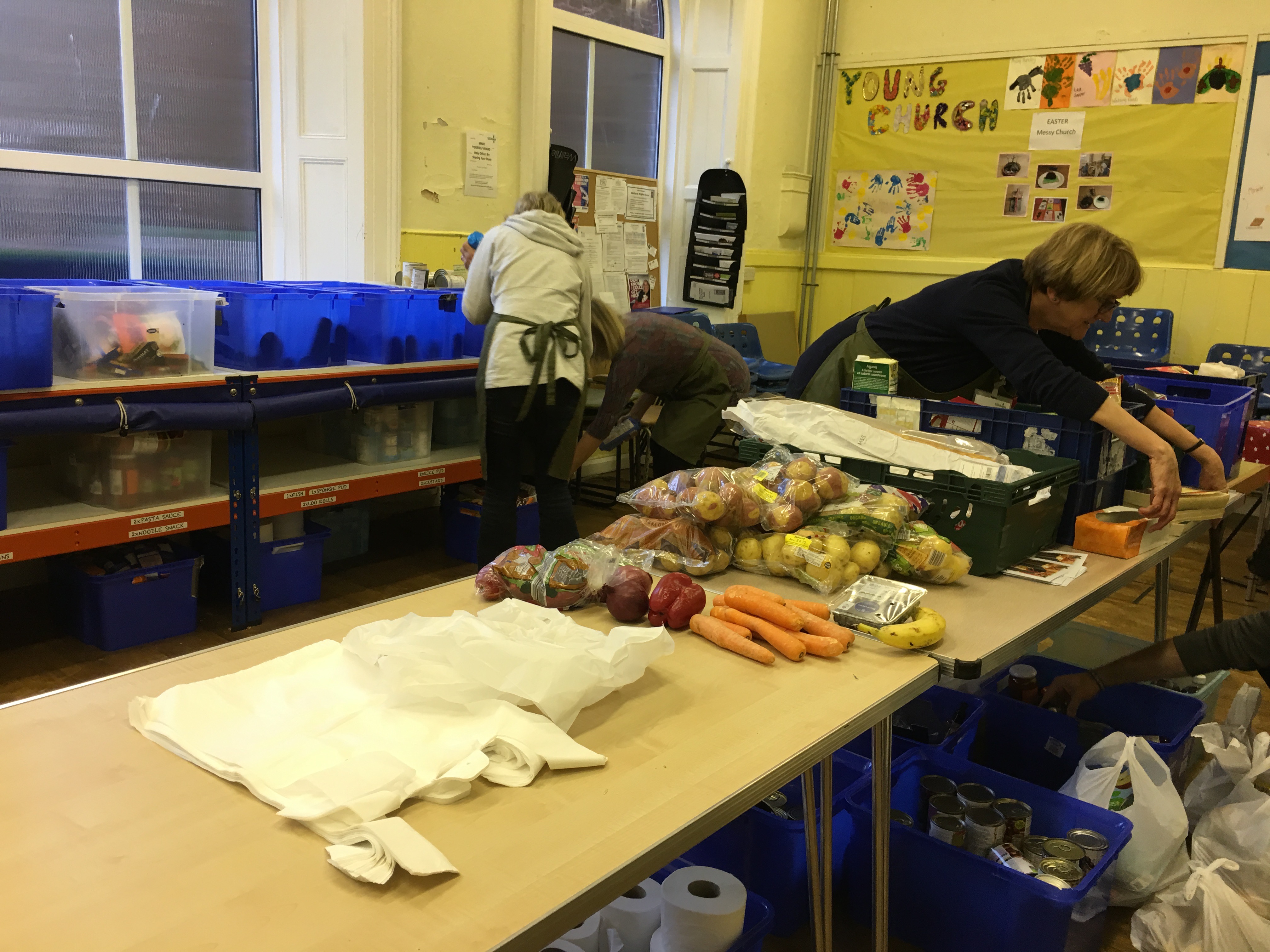 to Exeter Food Bank Pulitzer Center