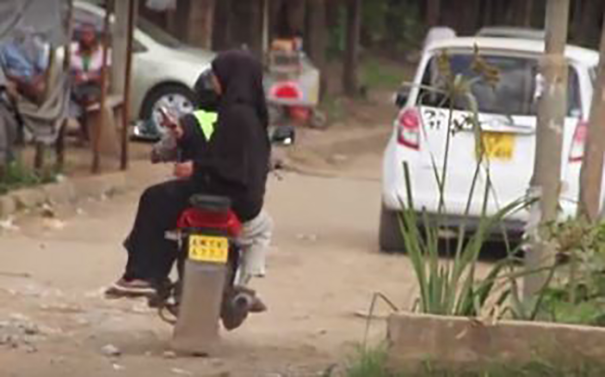 Motorcycles are an increasingly popular—and dangerous—mode of transport throughout Kenya. Image by Beatrice Obwocha. Kenya 2015. Media file: motocycle_2.jpg