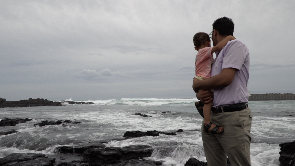 Salem with his son Hamza in Jeju Island. Image by Saad Ejaz. South Korea, 2019. Salem with his son Hamza in Jeju Island. Image by Saad Ejaz. South Korea, 2019.