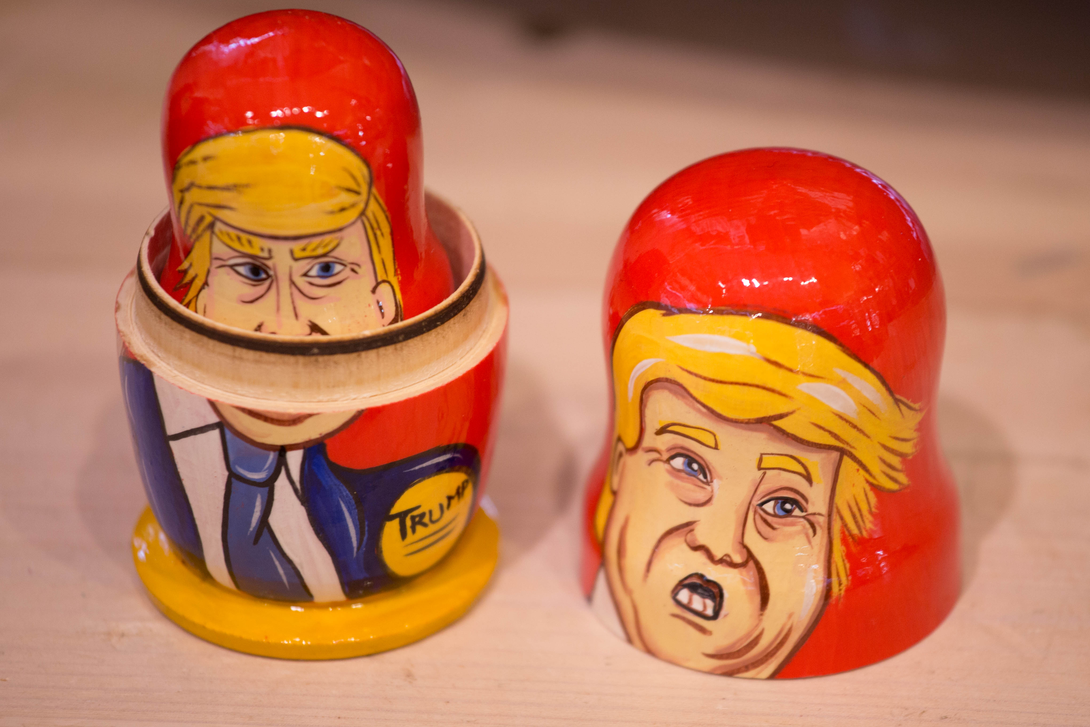 donald trump russian nesting dolls