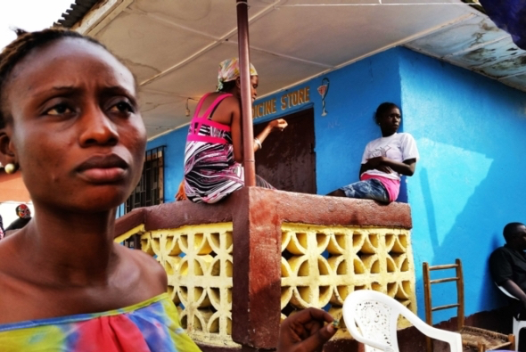 Image by Seema Yasmin. Liberia, 2016. Media file: josephine_postebola.jpg