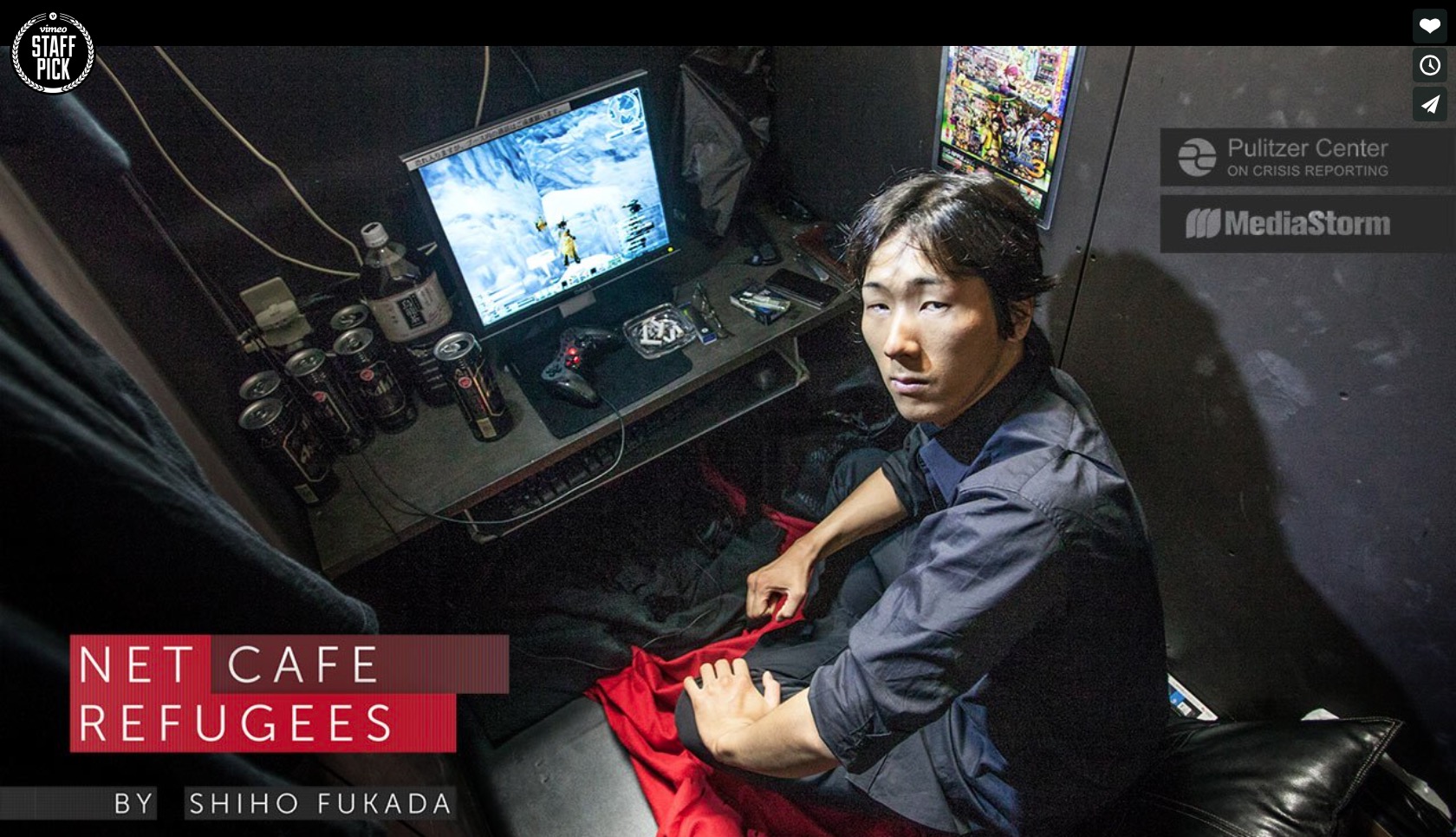 Japan's Disposable Workers: Net Cafe Refugees. Image by Shiho Fukada. Japan, 2012.