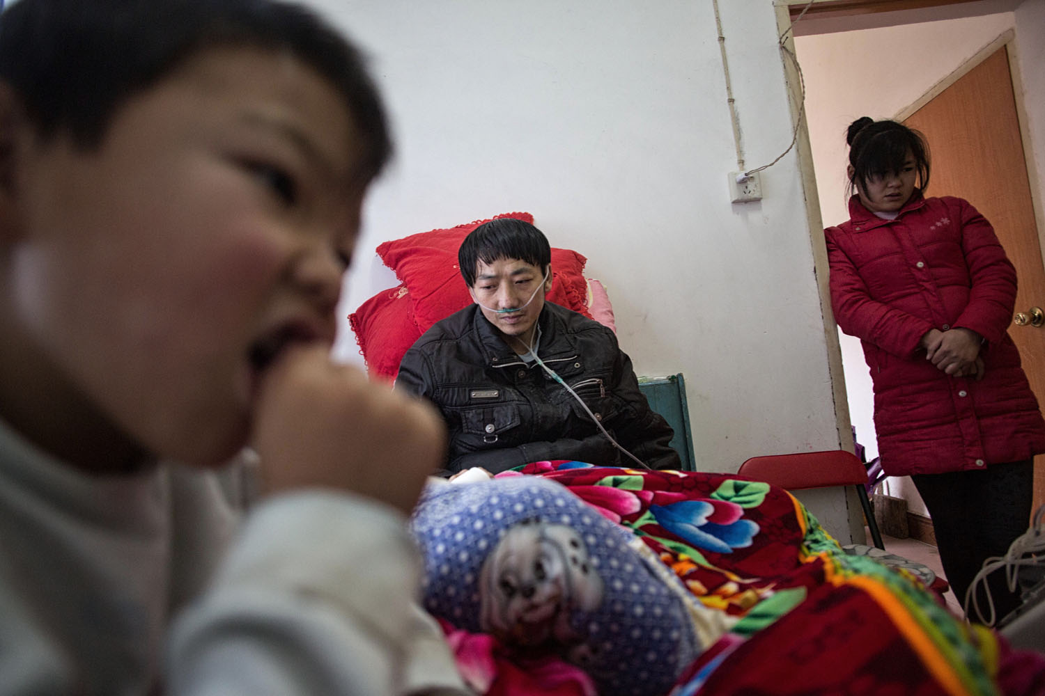 Pneumoconiosis is China's silent killer. This chronic, occupational disease takes three times as many workers as mining accidents each year. Image by Sim Chi Yin. China, 2013. Media file: songdengfa-23dec2012.jpg