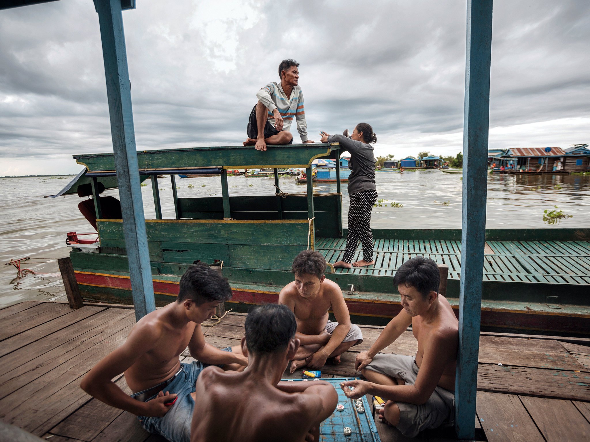 Persecuted on Land, a Minority in Cambodia Takes Shelter on the