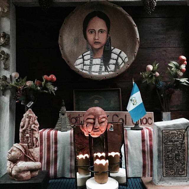 A family memorial to Matilde Col Choc, a Mayan woman forcibly disappeared by Guatemalan forces during the country's civil war. Image by Jason Motlagh. A family memorial to Matilde Col Choc, a Mayan woman forcibly disappeared by Guatemalan forces during the country's civil war. Image by Jason Motlagh. Guatemala, 2017.