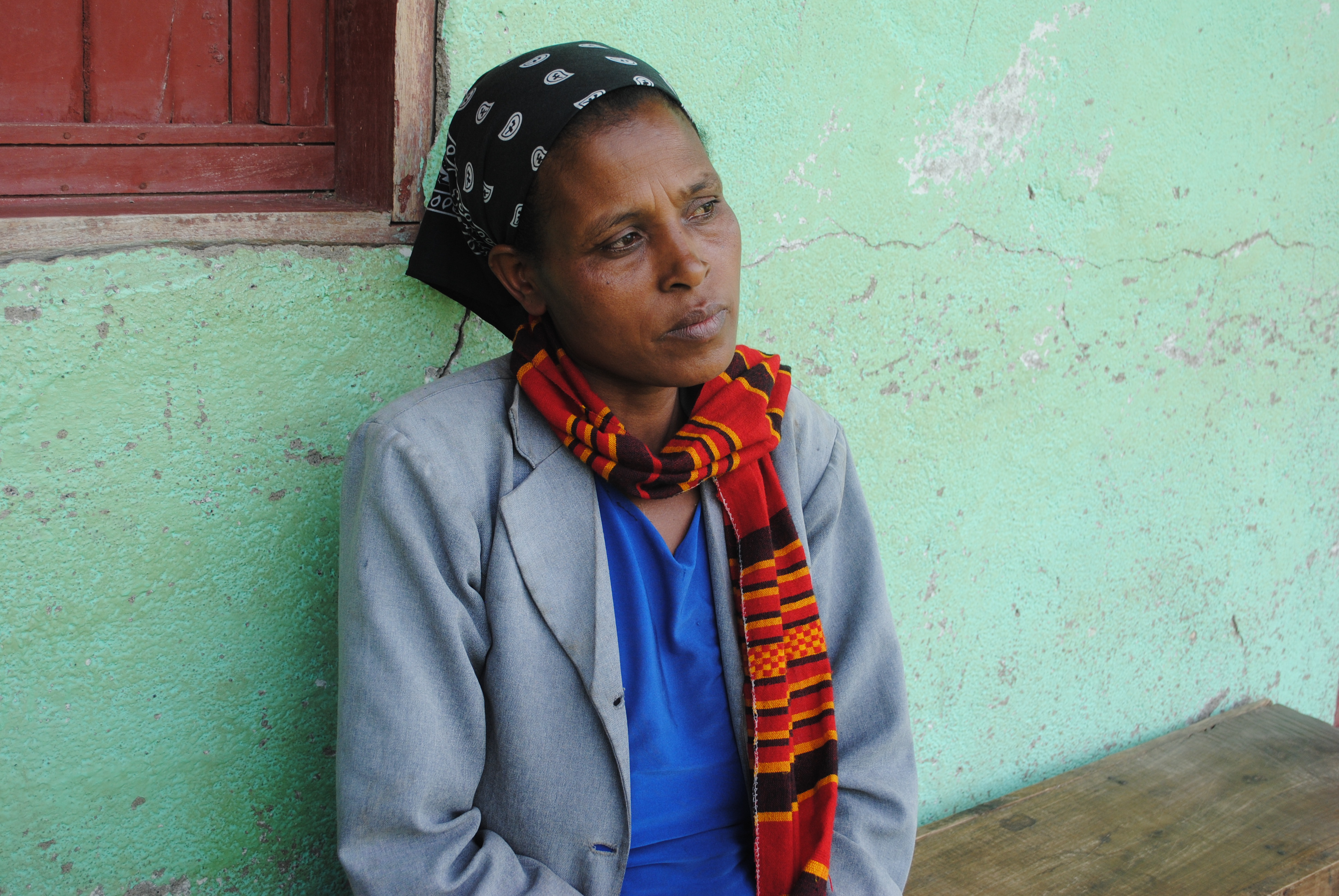 Abebech Yacob was 14 years old when she was cut. “They tied my legs with rope,” she recalled. “I was bleeding almost 12 hours. I was almost dead.” Image by Amy Yee. Ethiopia, 2016. Abebech Yacob was 14 years old when she was cut. “They tied my legs with rope,” she recalled. “I was bleeding almost 12 hours. I was almost dead.” Image by Amy Yee. Ethiopia, 2016.
