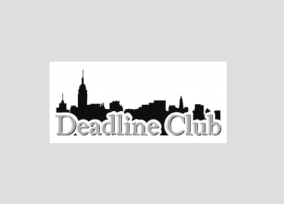 Image courtesy of Deadline Club. 2019. Image courtesy of Deadline Club. 2019.