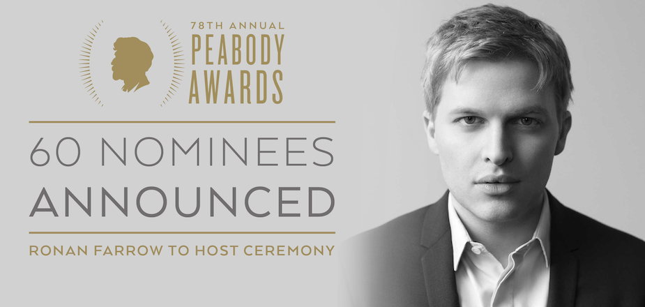 Image courtesy of the Peabody Awards. Image courtesy of the Peabody Awards.
