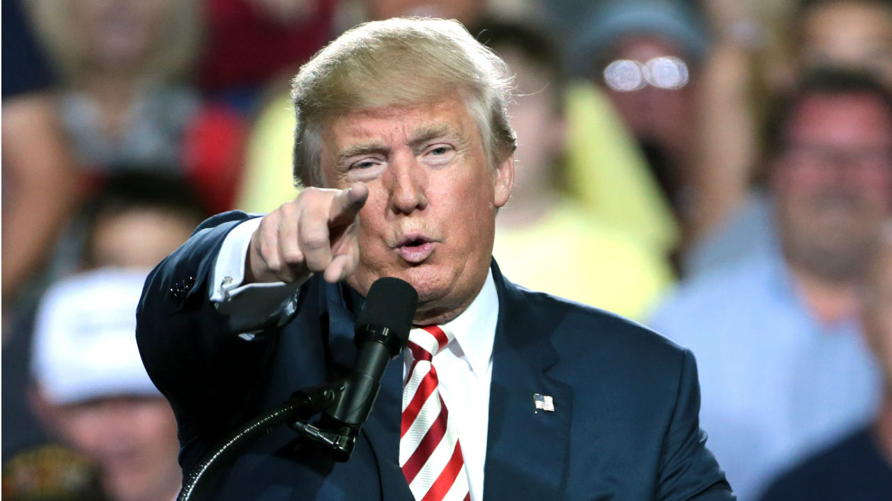 Donald Trump speaking at a campaign rally in Arizona in 2016, prior to being elected president. Gage Skidmore / Flickr. Donald Trump speaking at a campaign rally in Arizona in 2016, prior to being elected president. Gage Skidmore / Flickr.