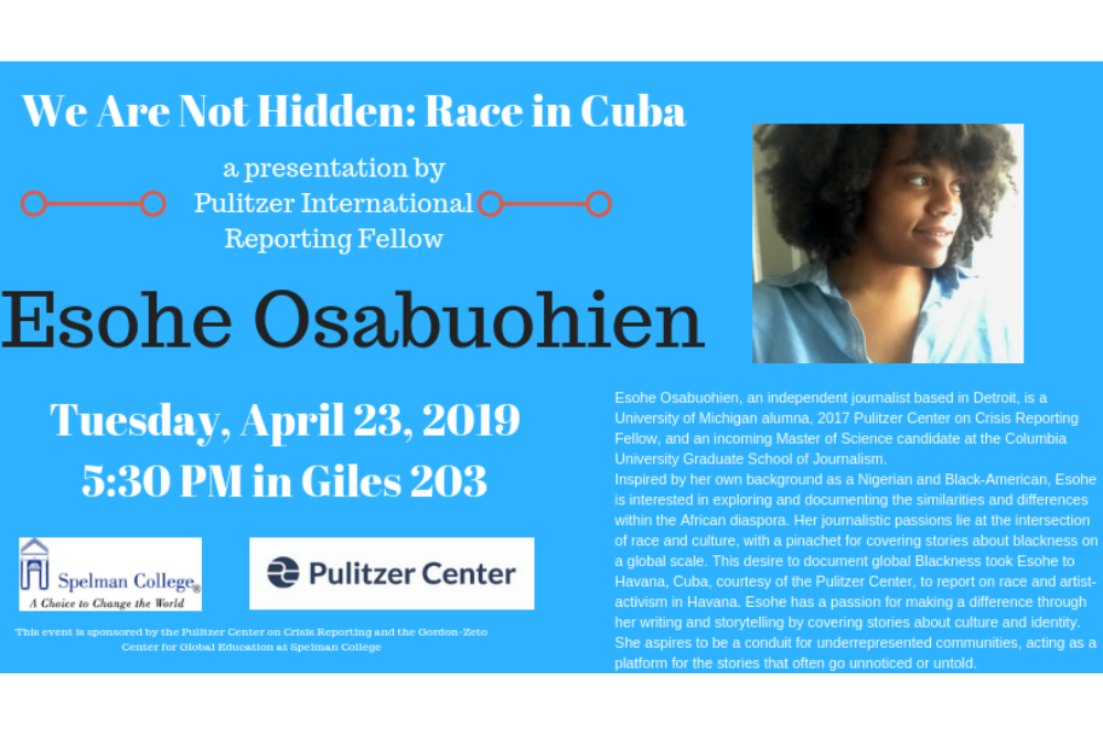 Graphic courtesy of Spelman College. Graphic courtesy of Spelman College.