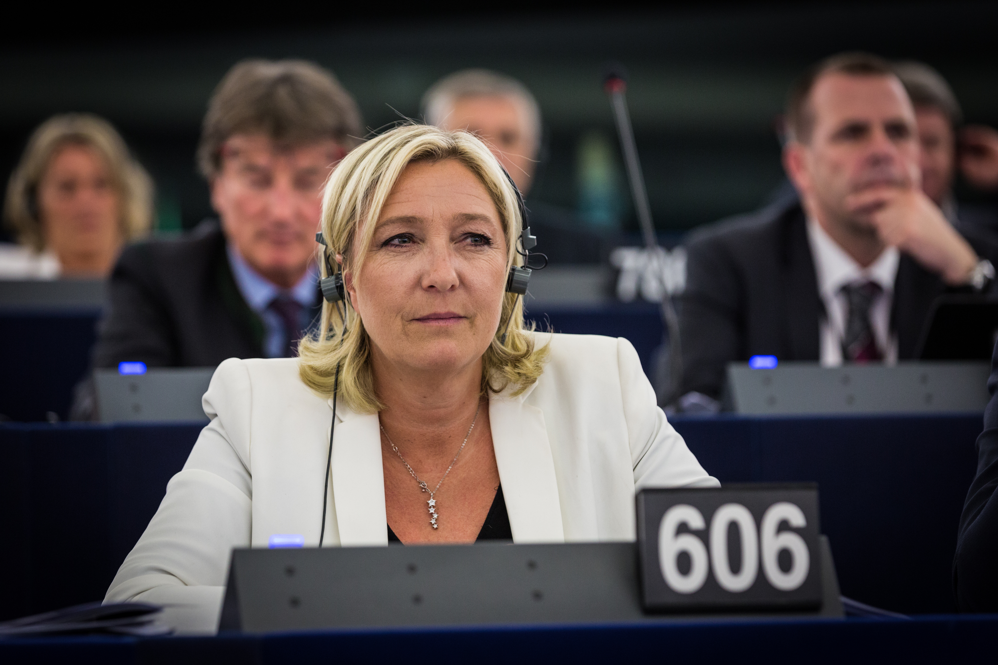 Marine Le Pen. Image courtesy of Wikimedia Commons. Marine Le Pen. Image courtesy of Wikimedia Commons.