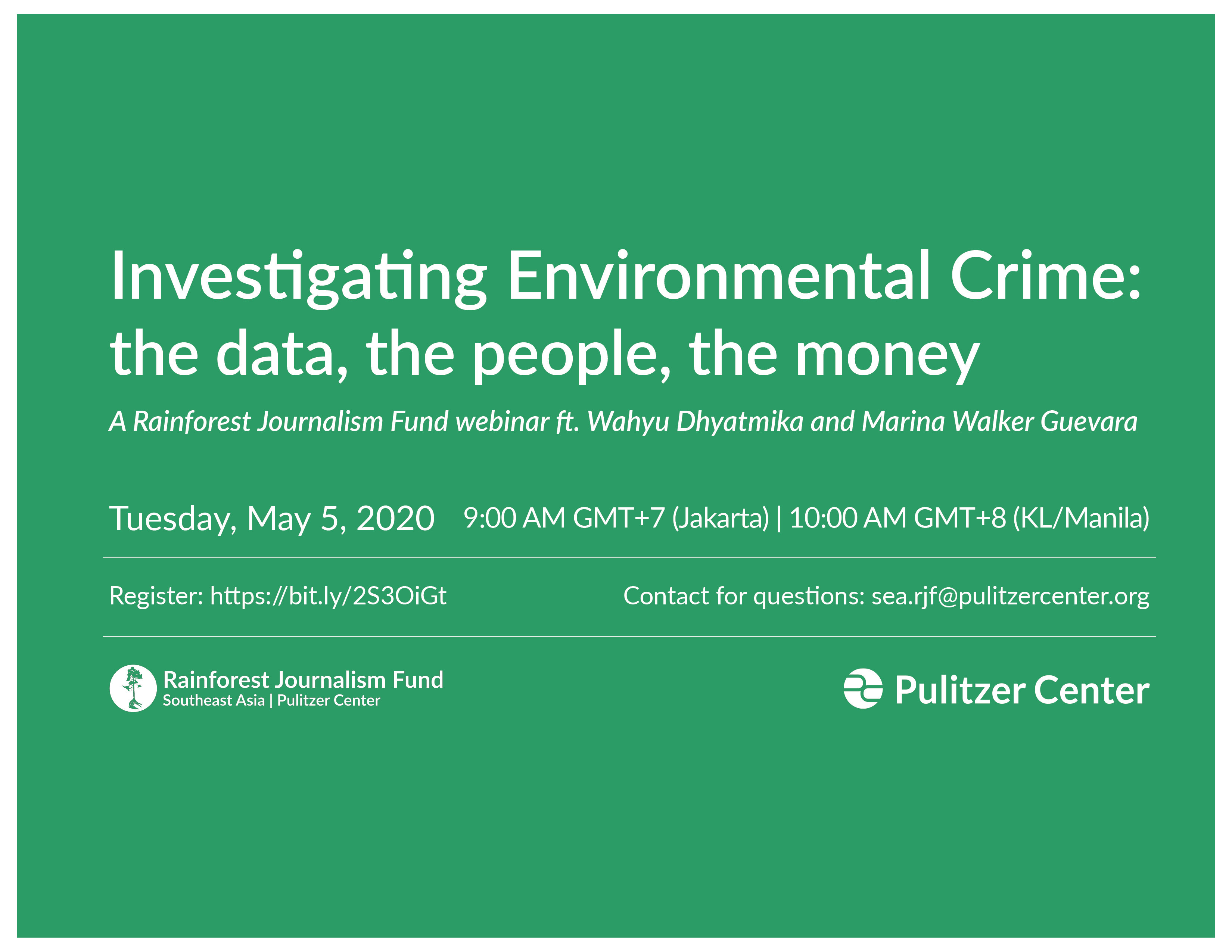 Image by Pulitzer Center. United States, 2020. Media file: sea_webinar_5.jpg