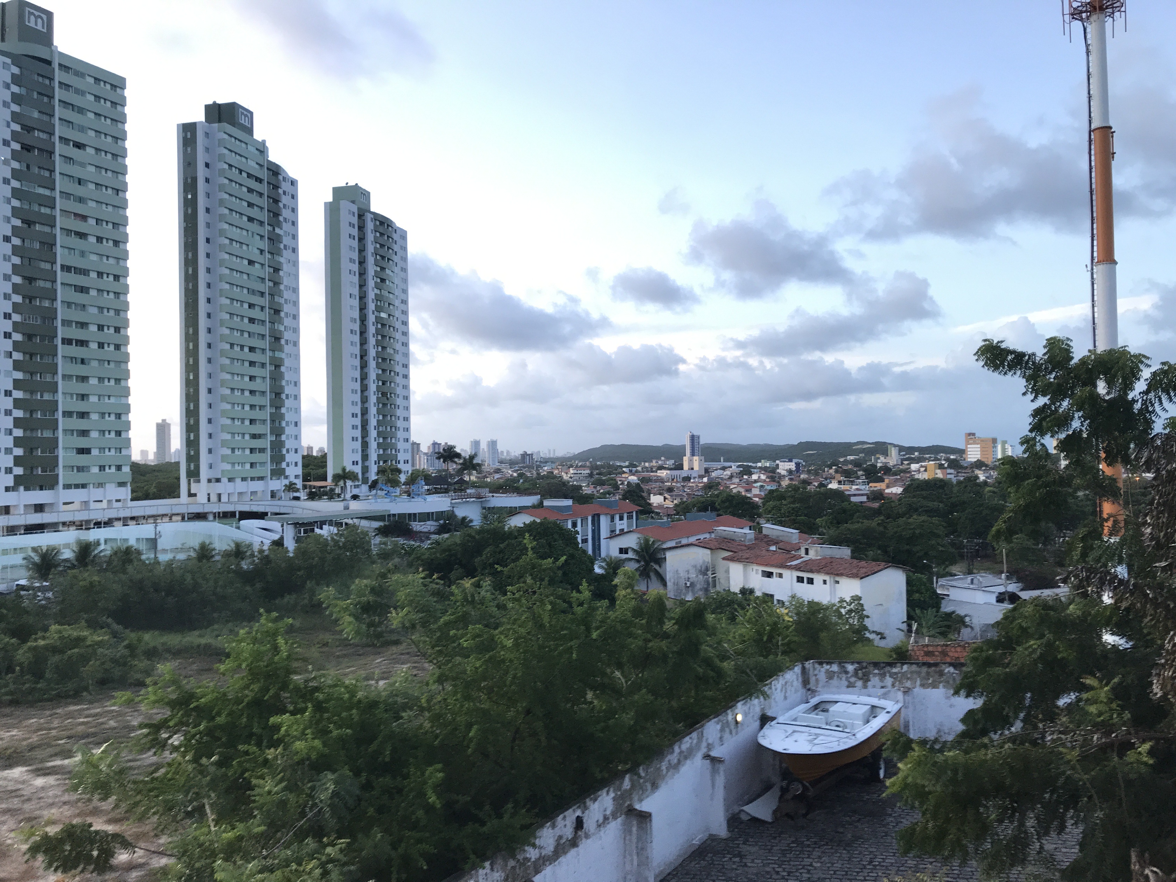 The view outside Rafael Lima's room during his two weeks of quarantine. Image by Rafael Lima. Brazil, 2020. The view outside Rafael Lima's room during his two weeks of quarantine. Image by Rafael Lima. Brazil, 2020.