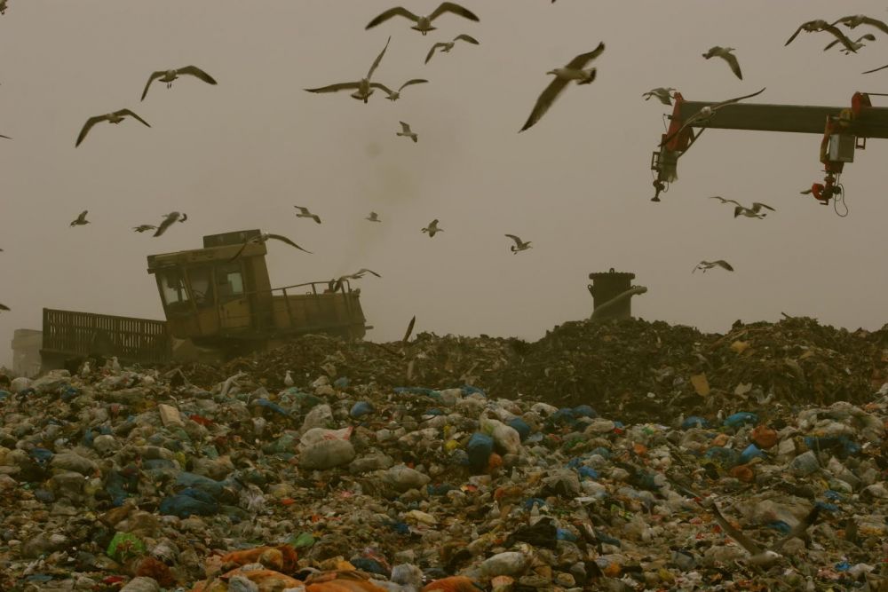 Garbage, garbage and more garbage. With nearly 25 million people and limited land space, Seoul is one of the world’s most densely populated cities—twice as much as New York City. This landfill is less than 45 minutes from downtown Seoul. Image by Karim Chrobog. South Korea, 2014. Media file: unnamed-5.jpg