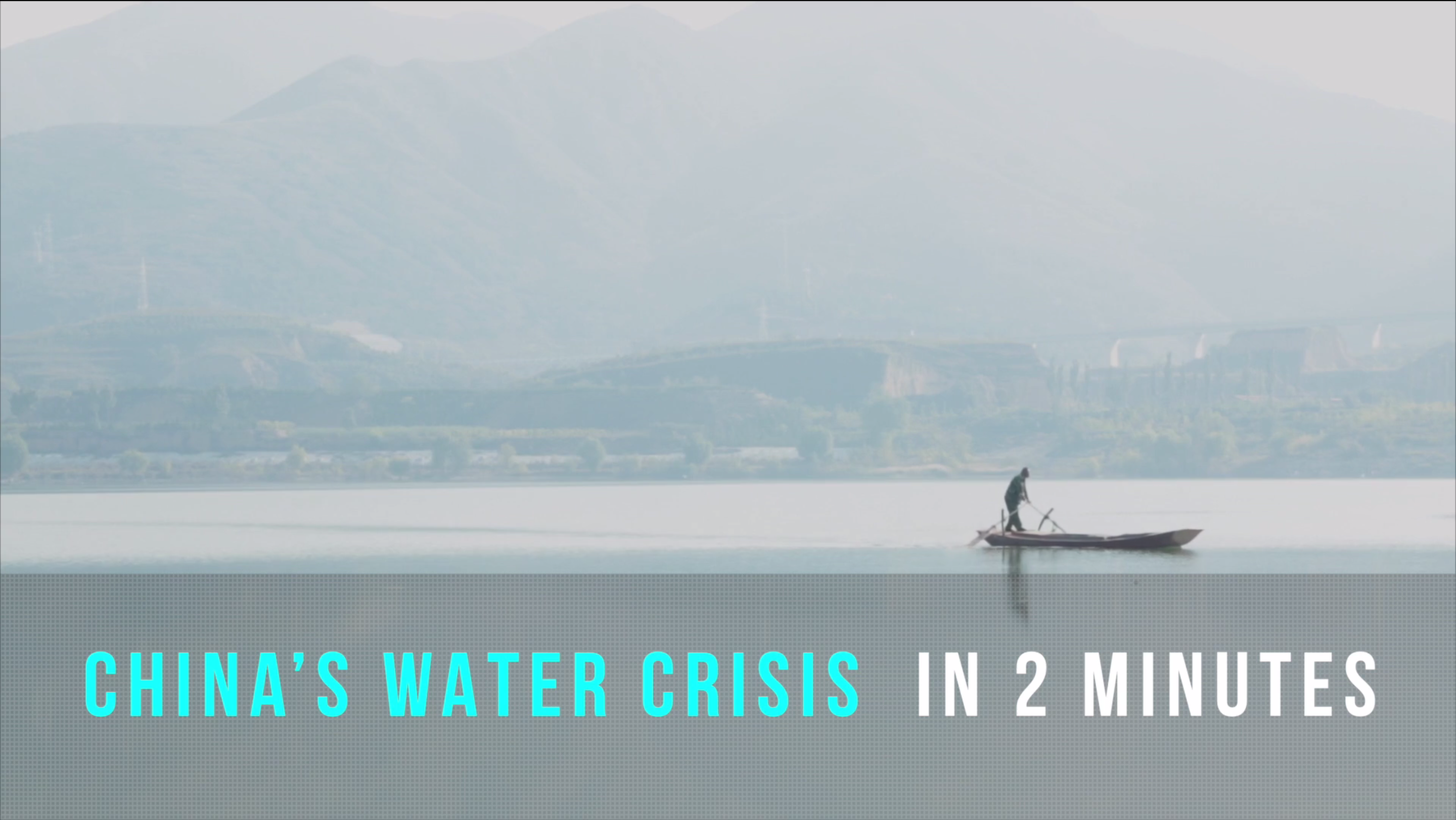 A short explainer on China's water crisis. Factors including climate change, pollution, urbanisation and energy demands have led to a severe water crisis in China. Image by Tom Wang. Media file: screen_shot_2016-05-04_at_11.35.58.png