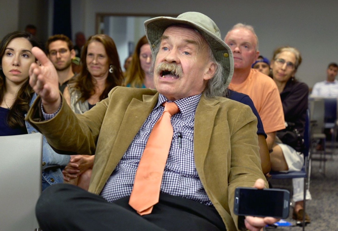 Richard Maximus “Max” Strahan at a recent meeting about right whale protections at NOAA’s offices in Gloucester. Image by David Abel/Globe Staff. United States, 2019. Richard Maximus “Max” Strahan at a recent meeting about right whale protections at NOAA’s offices in Gloucester. Image by David Abel/Globe Staff. United States, 2019.