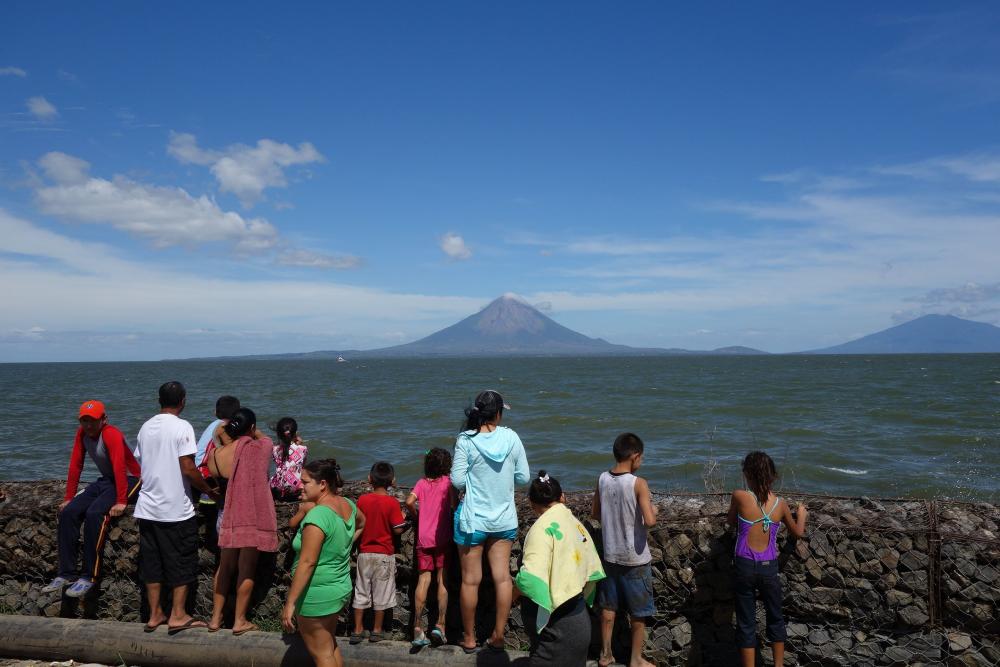 Scientists' biggest concern over the proposed canal is the effect that dredging and boat traffic could have on Lake Nicaragua, a strategic drinking water source for Nicaragua and all of Central America. Image by Chris Kraul. Nicaragua, 2015. Media file: nicacanallakeometepe1.jpg
