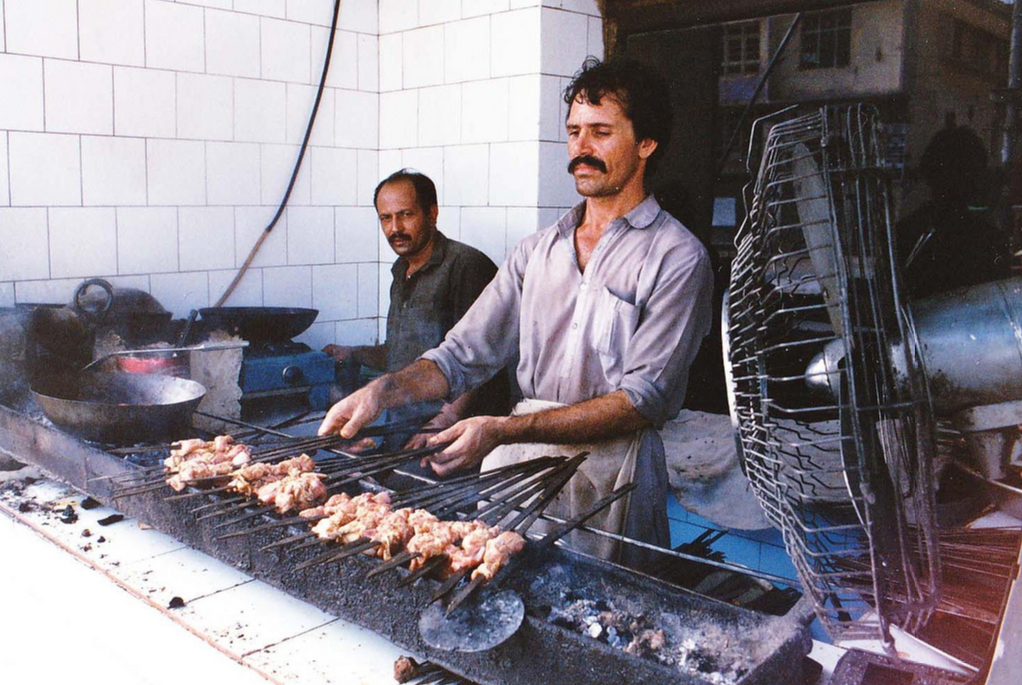 A popular kebab restaurant in Islamabad. Image by Gary Leonard. Pakistan, 2012. Media file: screen_shot_2015-05-13_at_12.06.59_pm.png