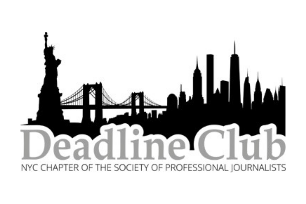 Image courtesy of Deadline Club. Image courtesy of Deadline Club.