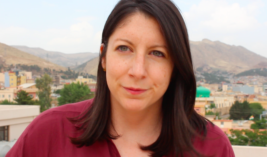 Emily Feldman discusses her project "After the Trauma." Image by Emily Feldman. Iraq, 2015.
