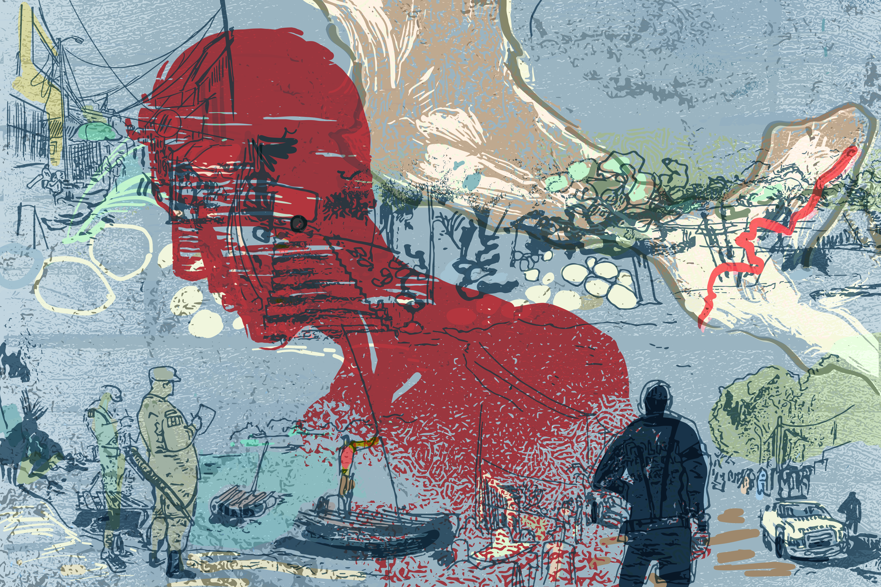 Illustration by Alexander Charner. United States, 2020. Illustration by Alexander Charner. United States, 2020.