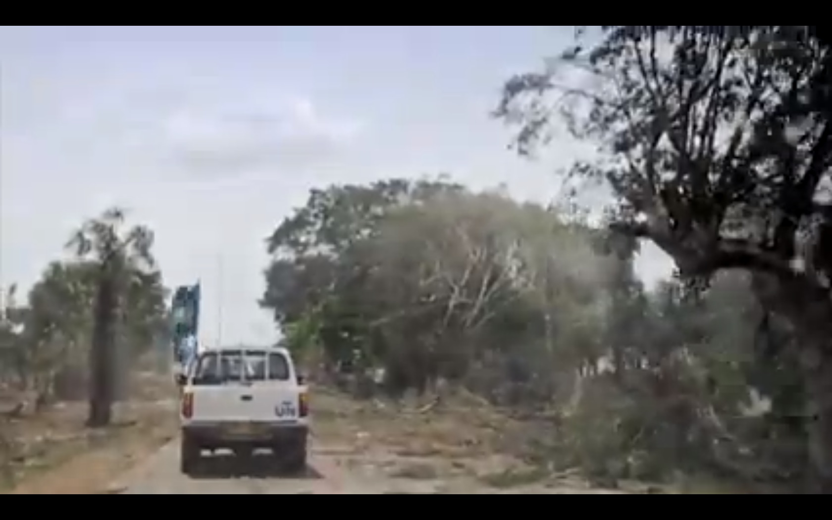 A still from the trailer for "No Fire Zone."