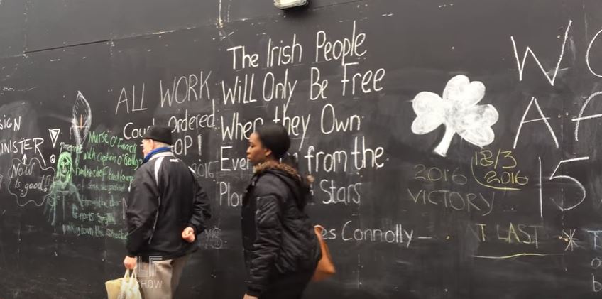 Screenshot. Media file: ireland_rising.jpg