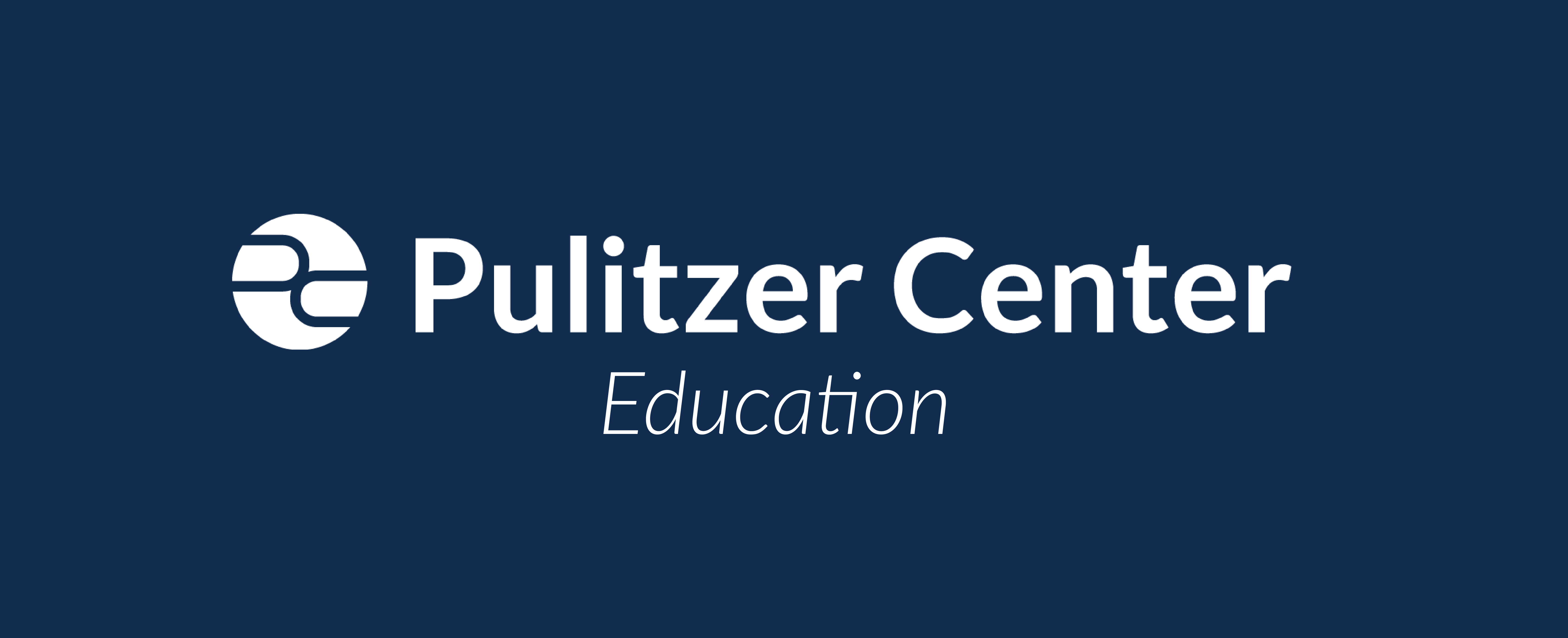 Pulitzer Center Education Pulitzer Center Education
