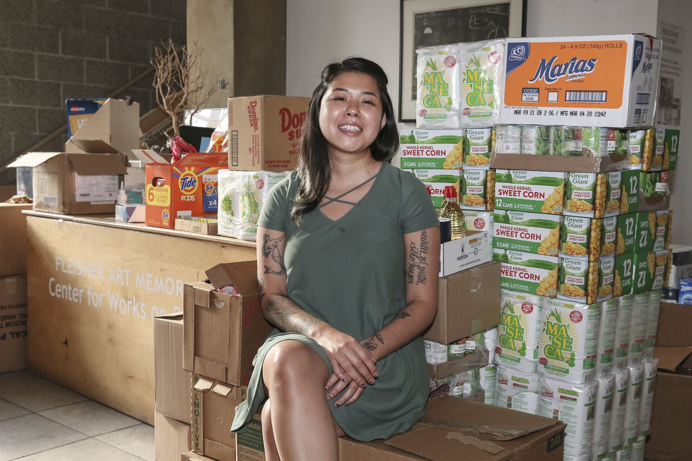 Erika Guadalupe is new executive director of Juntos. She began right at the start of the coronavirus pandemic. Image by Steven M. Falk / The Philadelphia Enquirer. United States, 2020.