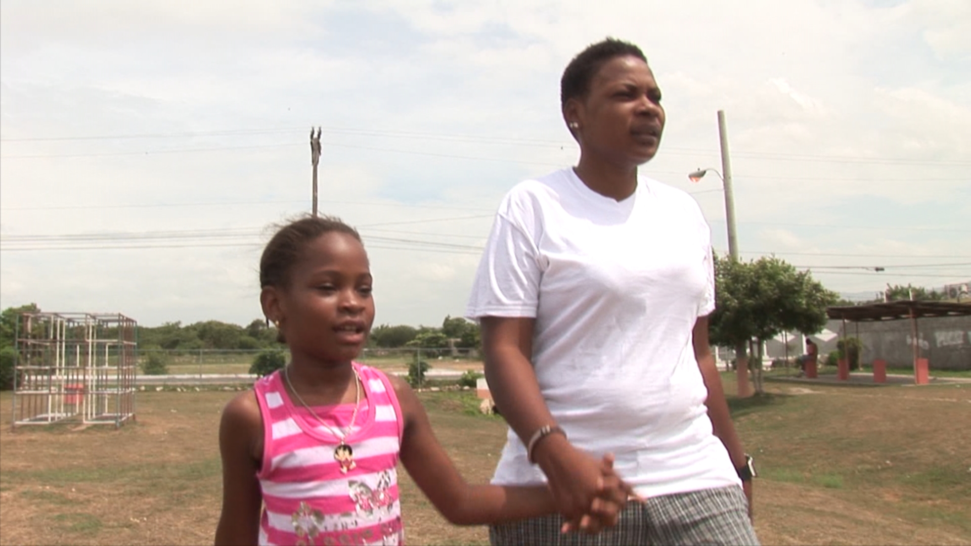 Simone and Khayla Edwards in Jamaica. Image by Common Good Productions. Jamaica, 2013. Media file: simone_khayla.jpg