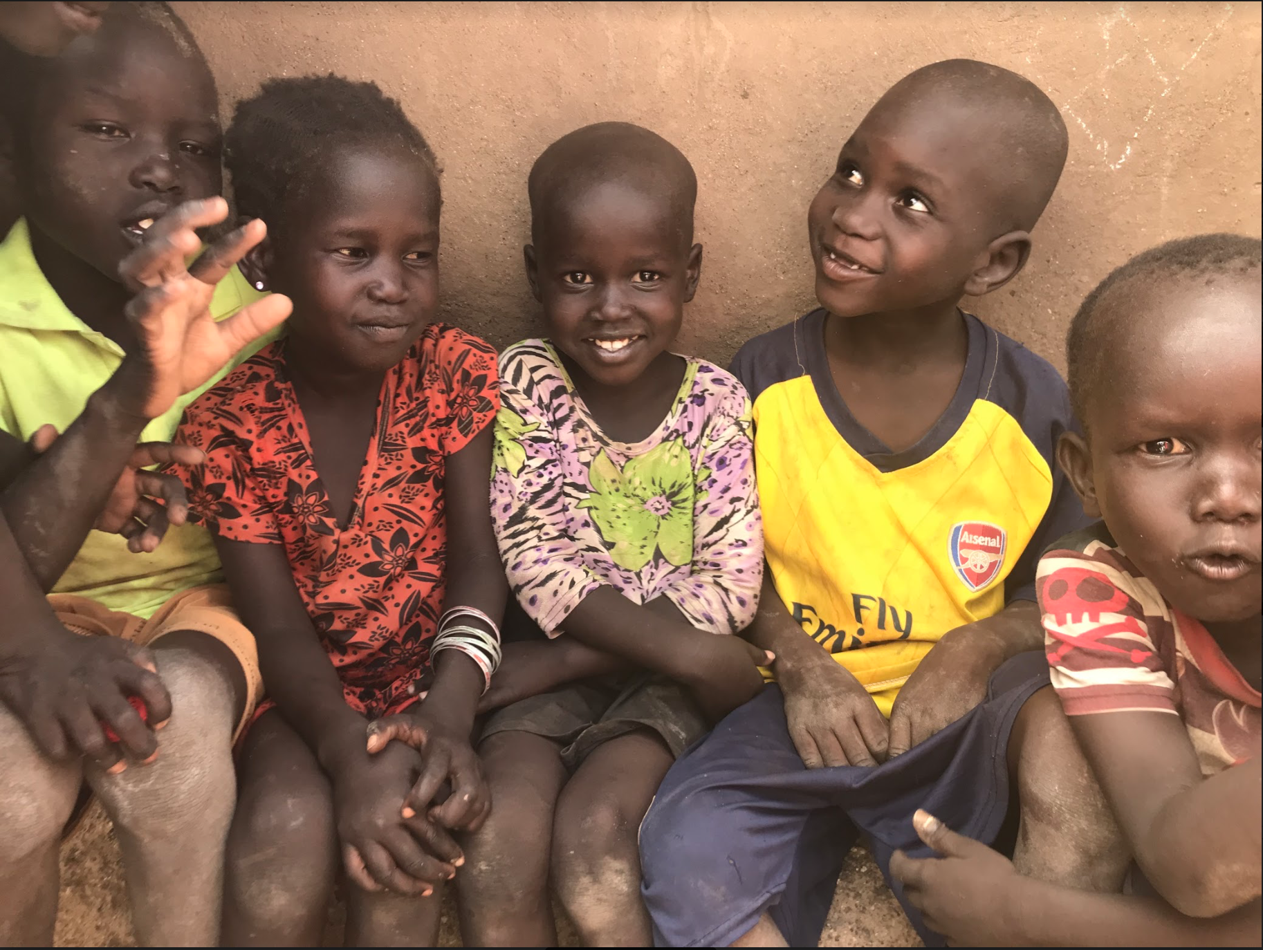 Children in Kakuma refugee camp. Image by Jaime Joyce. Kenya, 2018. Children in Kakuma refugee camp. Image by Jaime Joyce. Kenya, 2018.