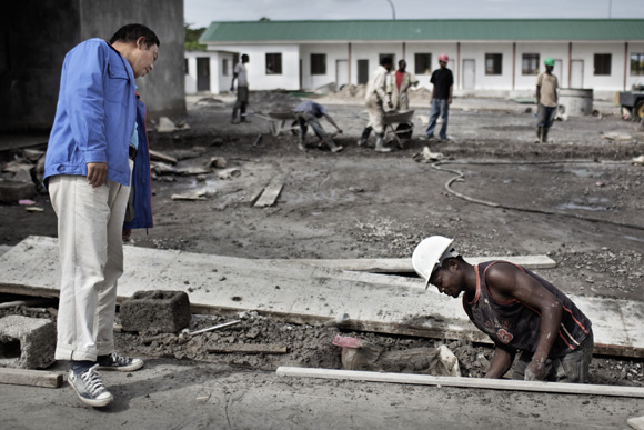 A copper mine in Zambia. Image by Thomas Lekfeldt/Moment/Redux. Zambia, 2013.