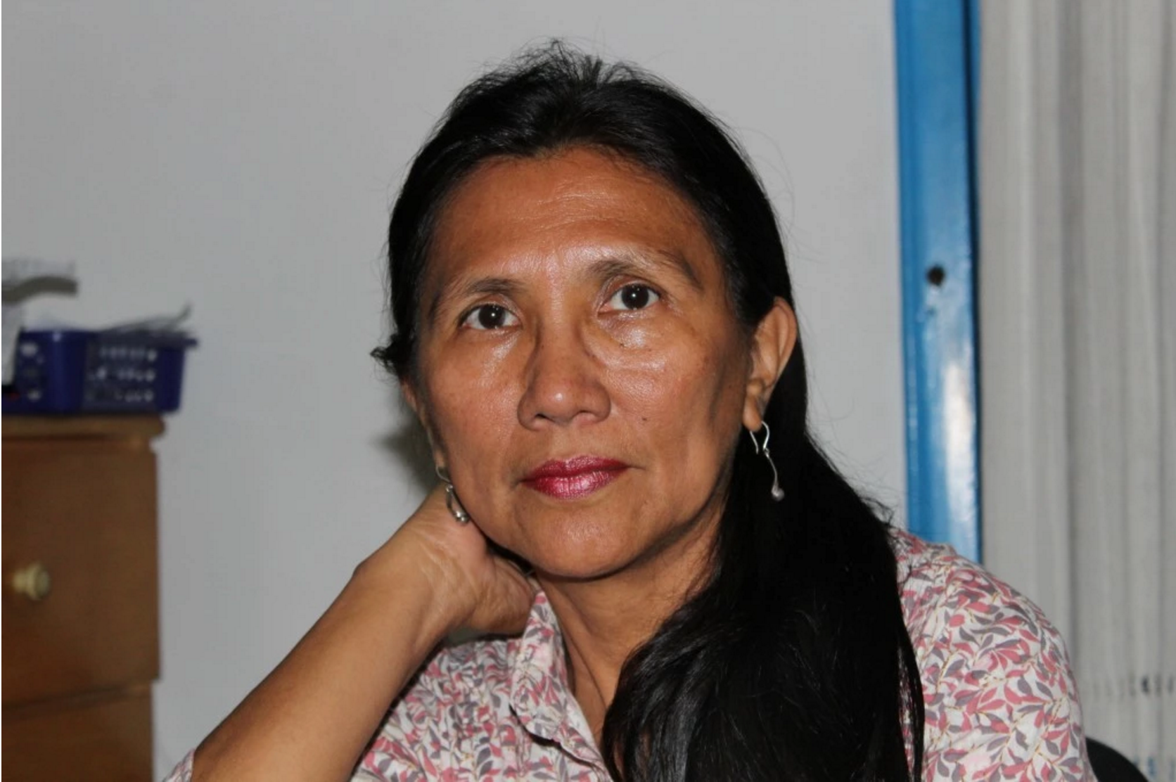 Tina Alvarenga, a former "criada," is an indigenous rights activist and consultant to UNICEF. "You lose your roots, your sense of identity," she says of the system. Image by Simeon Tegel. Paraguay, 2016. Media file: screen_shot_2016-06-13_at_11.16.27_am.png