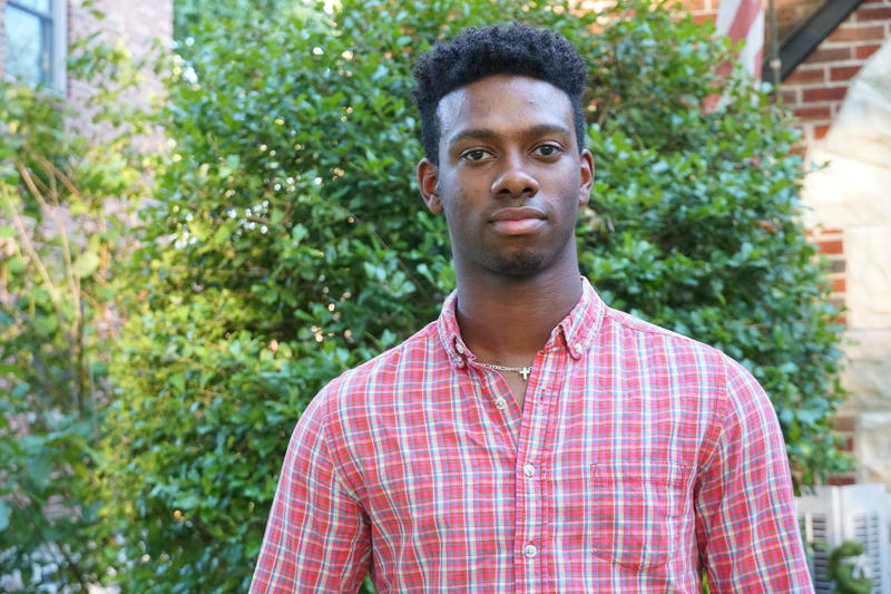 Teddy Washington was one of 10 African American Washington University students involved in a July 7, 2018, incident at a St. Louis-area IHOP. Image by Chad Davis. Missouri, 2019. Teddy Washington was one of 10 African American Washington University students involved in a July 7, 2018, incident at a St. Louis-area IHOP. Image by Chad Davis. Missouri, 2019.