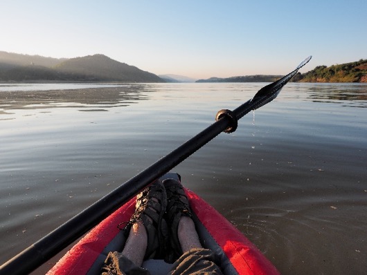 Kayaking on the Irrawaddy River. Image by Doug Bock Clark. Myanmar, 2017. Kayaking on the Irrawaddy River. Image by Doug Bock Clark. Myanmar, 2017.