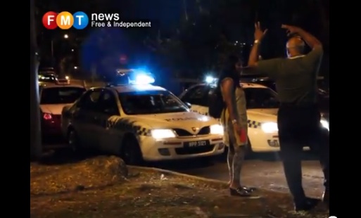 Screen grab from FMT report on the raid.