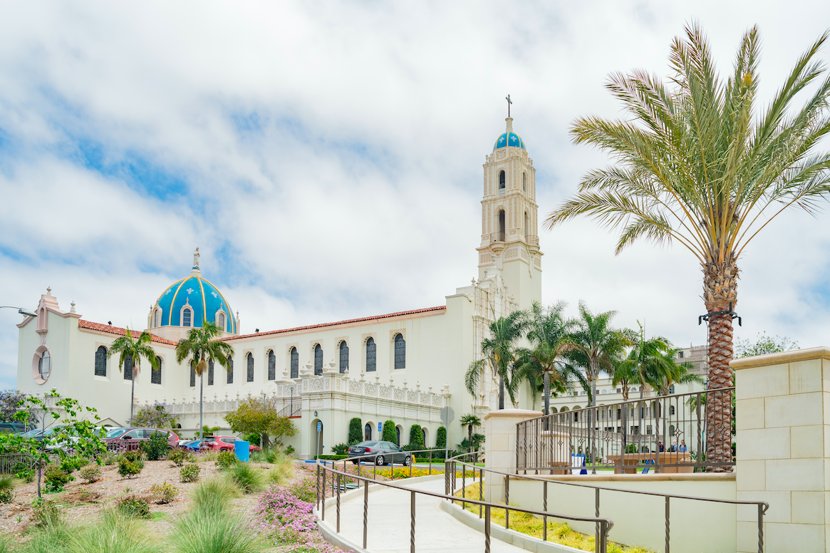 The Immaculata Church of the University of San Diego in San Diego, California. Image by Kit Leong. United States, 2018. The Immaculata Church of the University of San Diego in San Diego, California. Image by Kit Leong. United States, 2018.